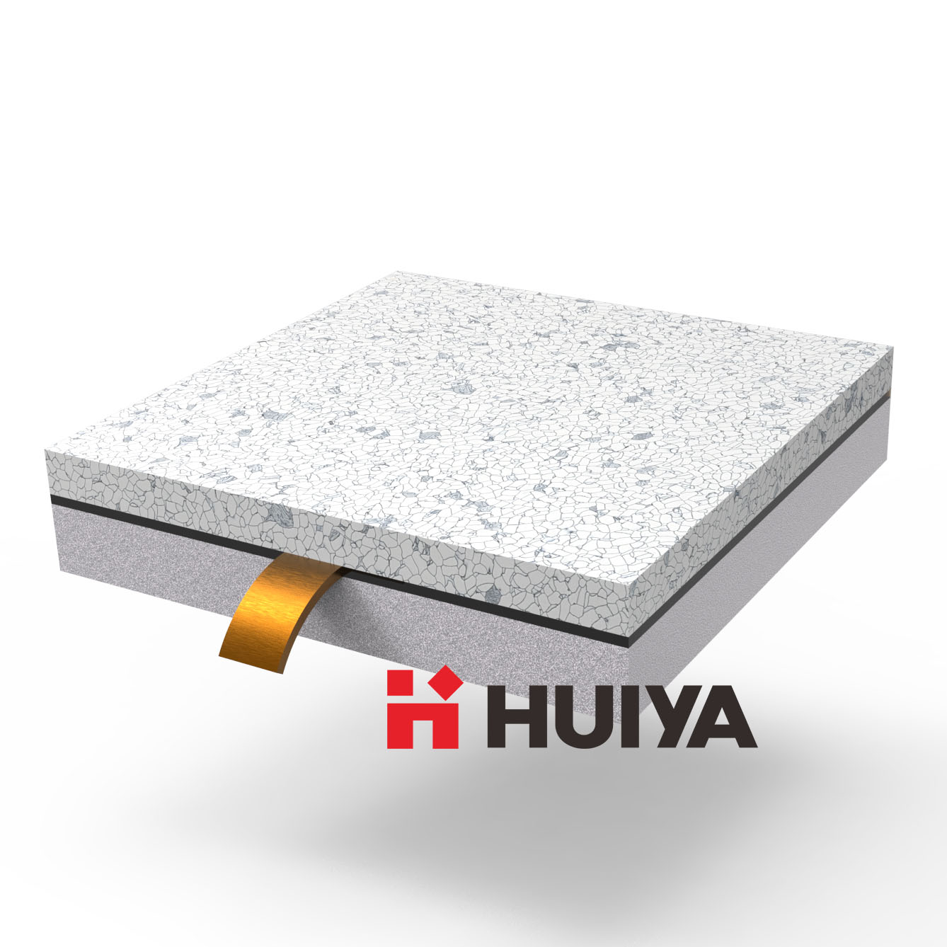 ESD Vinyl Flooring Anti Static PVC Floor Tiles Huiya Raised Floor System